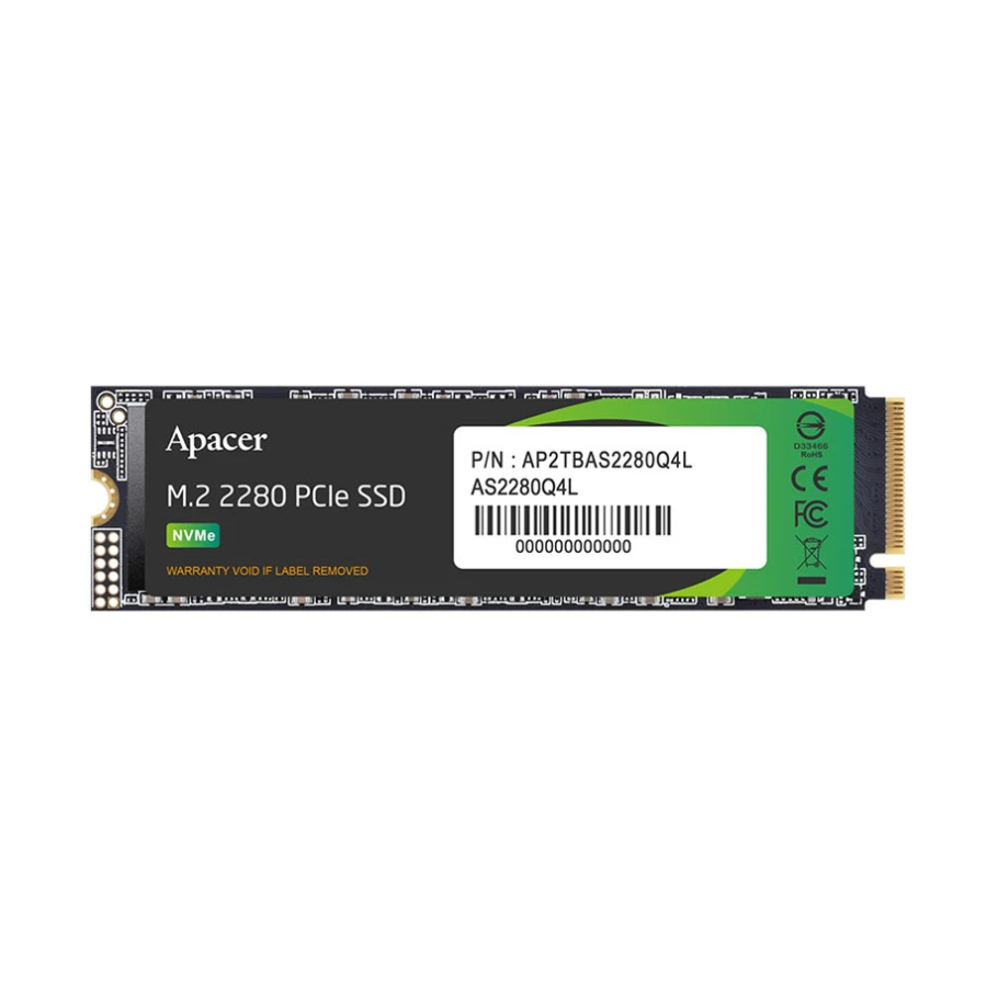 Apacer AS2280Q4 1TB PCIe Gen 4x4 M.2 NVMe SSD