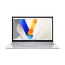 ASUS VIVOBOOK X1504VA-BQ151 CORE i3-1315U 13TH GEN, 8GB DDR4, 512GB SSD, 15.6 INCH FHD, INTEL UHD GRAPHICS, FREE DOS, CHICLET KEY, SILVER LAPTOP